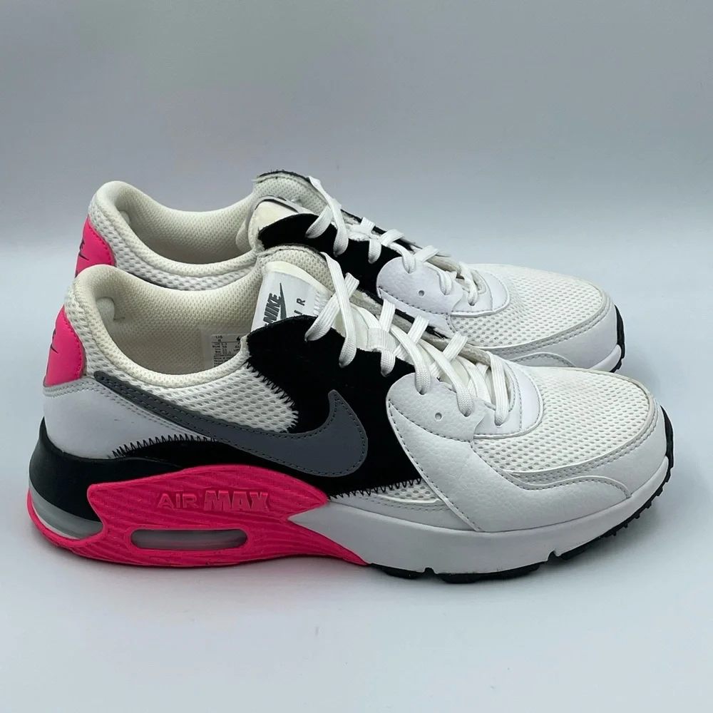 Nike Air Max Excee White/Pink Shoes Women’s Sz 8